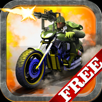 extrait jeux-video A Modern Motorcycle War of States - Real Offroad Dirt Bike Racing Shooter Game HD FREE