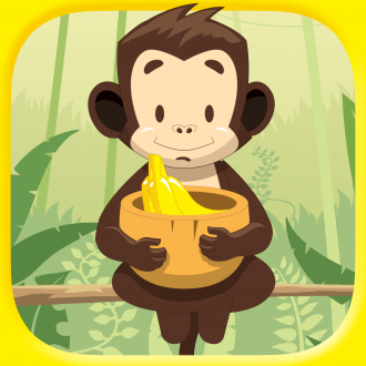 extrait jeux-video A Monkey Lunch: Raining Bananas!