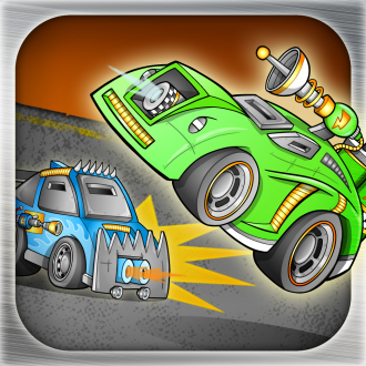 extrait jeux-video A Monster Car Gun Run Pro Racing Game