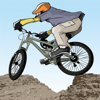 extrait jeux-video A Mountain Bike BMX Race Free