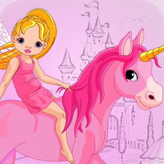 extrait jeux-video A Pink Fairy's Unicorn - The Letters in Fairyland