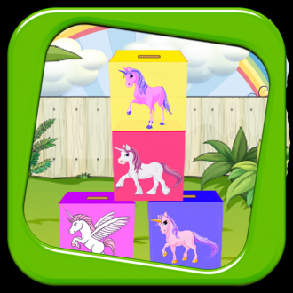extrait jeux-video A Pink Unicorn Kingdom FREE - Build your Beautiful Tower