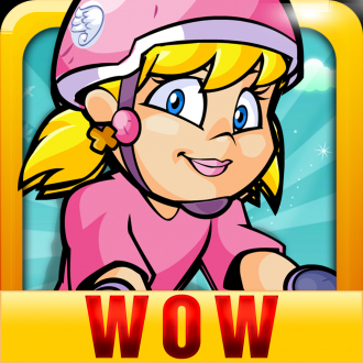 extrait jeux-video A Pretty Girl BMX Bike Race