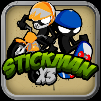 extrait jeux-video A Stickman Hero Xtreme X3 - Stick Man Skater & BMX Games