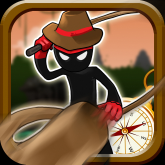 extrait jeux-video A Stickman Treasure Hunter PRO - Full Jungle Adventure Version