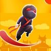 extrait jeux-video A Strong Ninja Flying - Flick Bouncing