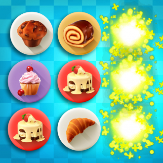 extrait jeux-video A Sugar Shop Holiday Match FREE - The Sweet Christmas Cake Puzzle Game