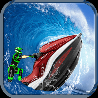 extrait jeux-video A Super Jet ski Champion Rider- Surf and Dive Kayaking into the Ocean