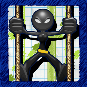 extrait jeux-video A Superhero Stickman Adventure - Climb The Rope