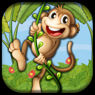 extrait jeux-video A Swing Monkey World Zoo Jungle Tap And Bounce Pro