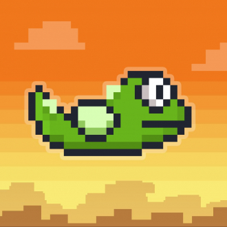 extrait jeux-video A Tiny Flappy Dragon Bird - The Splashy Jump Adventure