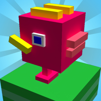 extrait jeux-video A Tiny Super Flying Crossy Bird - Endless Arcade Survival Edition