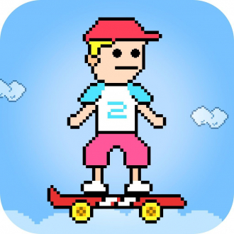 extrait jeux-video AAA Jumpy Fall Surfers - Slide Skateboard