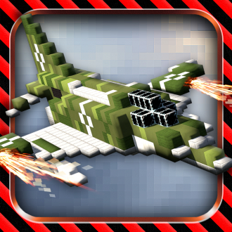 extrait jeux-video Ace Plane Craft - Block Airplane Mine Mini Game