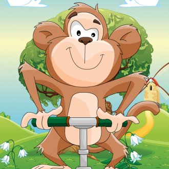 extrait jeux-video Adventure Of Bonkers Monkey - Forest City