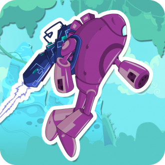 extrait jeux-video Adventure Robots - Robots et Androïdes Combats dans la Jungle