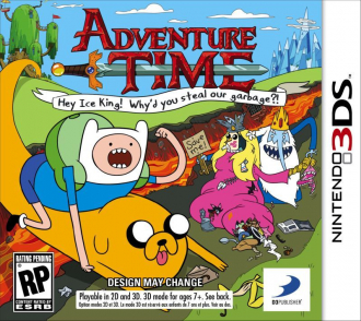 extrait jeux-video Adventure Time : Hey Ice King ! Why'd you steal our garbage ?!