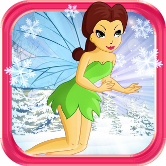 extrait jeux-video Aéroporté Fée Princesse Vol : Magie Flocon De Neige Gelé Monde PRO