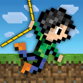 extrait jeux-video Aéroporté Superfly Swing : Balançant Sur 8 Peu Voxel Ciel Grattoirs PRO