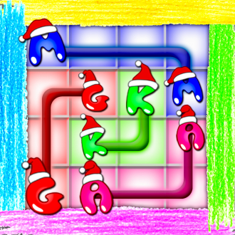 extrait jeux-video After school christmas alphabet flow free brain puzzle game:play with your xmas letters