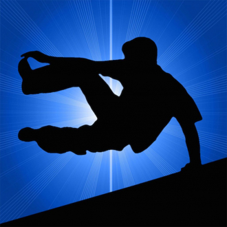 extrait jeux-video Agressif Vecteur Fonctionnement Echapper : SuperHéros Parkour Labyrinthe Coureur PRO