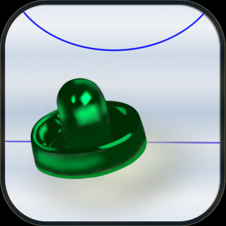 extrait jeux-video Air Hockey - Flat