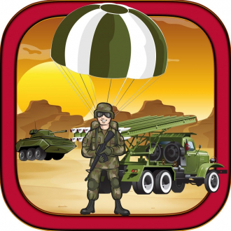 extrait jeux-video Air Troops - Little War Soldier Parachute