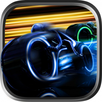 extrait jeux-video Alien Battle Racing - Star Neon Motorcycle Hero