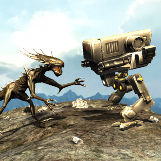 extrait jeux-video Alien Defender 3D Pro