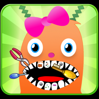 extrait jeux-video Alien Dentist Office - Free Kids Games