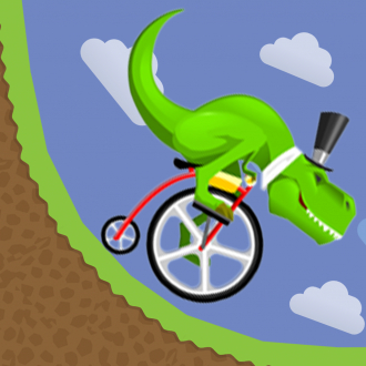 extrait jeux-video All New Dino’s icycle - Climb Uphill In This HillyBilly Racing Game