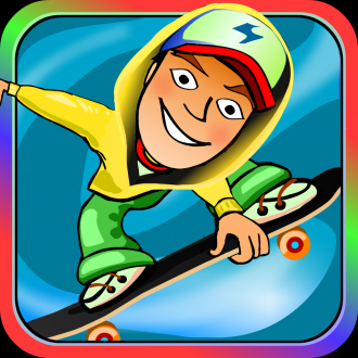 extrait jeux-video Alley Skateboard Jump
