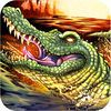 extrait jeux-video Alligator Swamping Hunting Pro : Crocodile Attacking Scene In A Black Wate