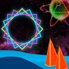 extrait jeux-video Amazing Cube Sprint - Zig - Zag Neon Color Jump Dash Game