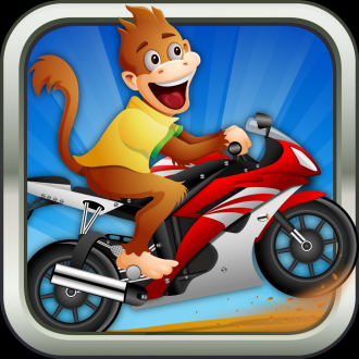extrait jeux-video Amazon Race Xtreme HD - new monkey kong hill climb bike race game