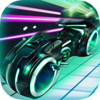 extrait jeux-video Amped Neon Rush - Grand Racing War Cycle
