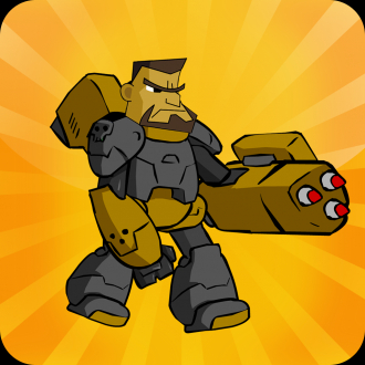 extrait jeux-video Androids vs Ancients - soldats de robot de combat créatures anciennes