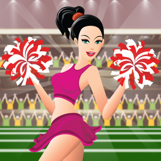 extrait jeux-video Angelina Cheers - Entertaining And Gorgeous Cheerleader (Pro)