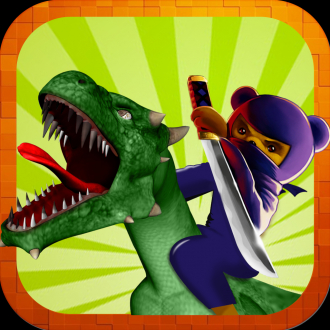 extrait jeux-video Angry Ninja Bear with Dragon Friends - 3D Zombie How to Edition
