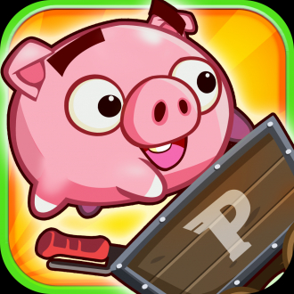 extrait jeux-video Angry Pigs Racing - Hill Climb Rivals for iPhone