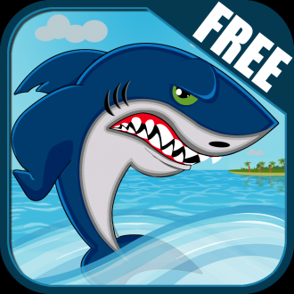 extrait jeux-video Angry Water Shark Attack FREE: killer fish dash for food