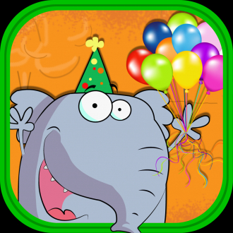 extrait jeux-video Animal sautant fête - une compétition de pop ballon vu gratuiment