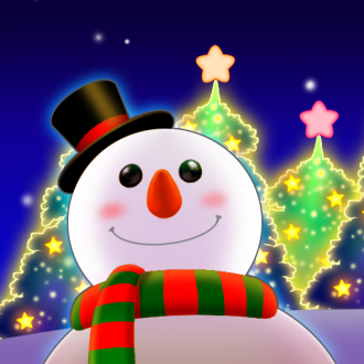 extrait jeux-video Animated Snowman and holiday tune