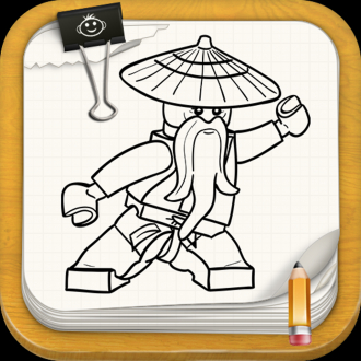 extrait jeux-video Apprendre à dessiner: la version Ninjago de Lego