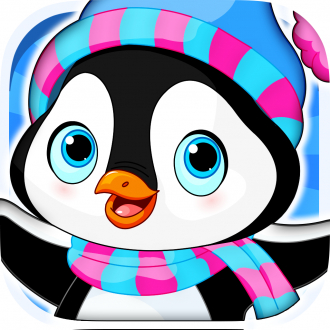 extrait jeux-video Arctic Penguin Monty in the Frozen Ice Cream Club Hunt Free Game