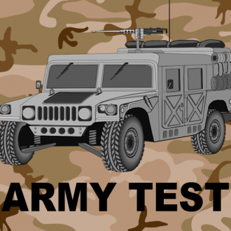 extrait jeux-video Army Reaction Test