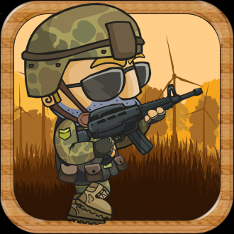 extrait jeux-video Army Runner - Roll The Soldier Through The Forest As Fast As You Can! - FREE JUMP FUN
