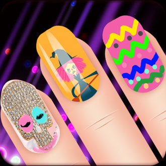extrait jeux-video Art Nail Salon:Happy Holidays Free-Dress Up Game