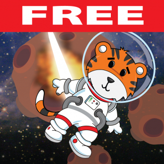 extrait jeux-video Astro Storm Free ( Help Rescue The Boy And Girl Astronaut Kids And Pet Cat )