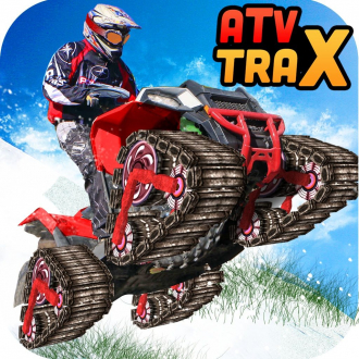 extrait jeux-video ATV Snow Trax Racing ( on 3D Ice road tracks )